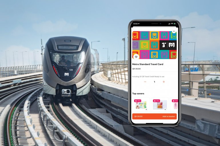 Doha Metro cards on talabat